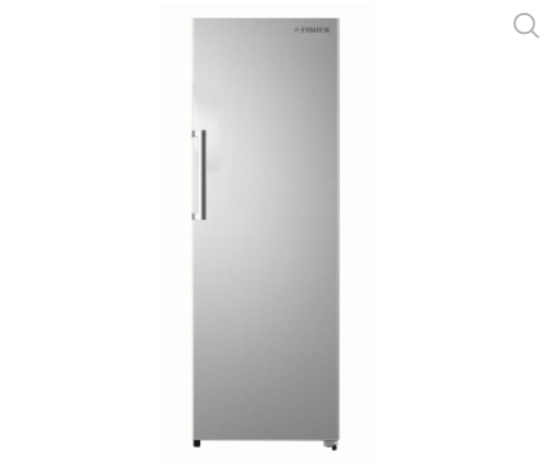 ثلاجة فيشر 11 قدم باب واحد – فضي FURS-H310DSW
