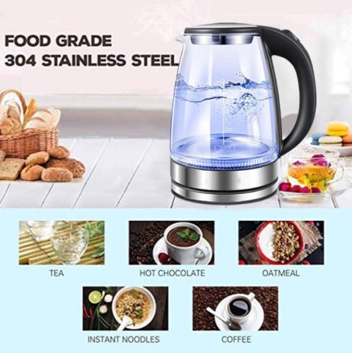 غلاية مياه كهربائية ريفيرا سعة 1.8 لتر 1500 واط زج...