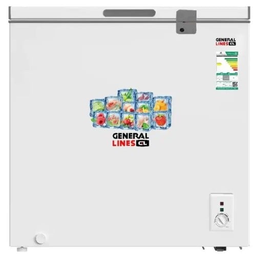 فريزر جنرال لاينز 142 لتر 5 ق GLCF151D