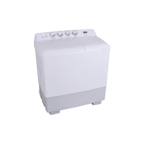 غسالة هاس حوضين 13.5 كيلو أبيض HWT1145XL