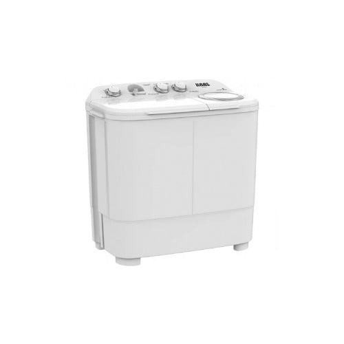 غسالة هاس حوضين 6 كيلو/أبيض HWT26XL