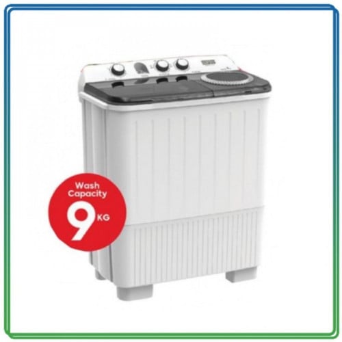 غسالة جنرال جولدي حوضين سعه 9 كيلو غسيل 5 كيلو تجف...