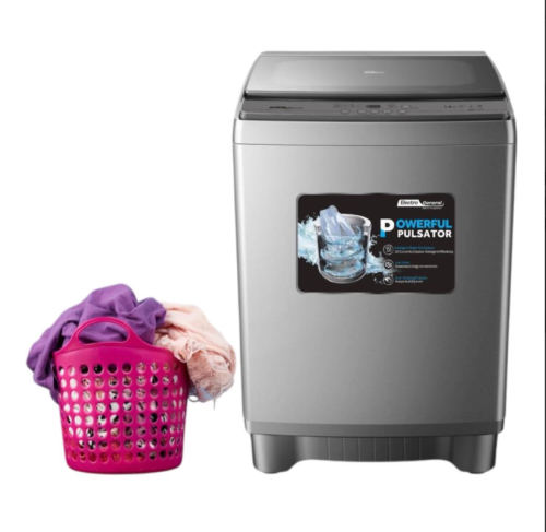 غسالة الكترو جنرال فتحة علوية 14 كيلو سلفر WXK-TL1...