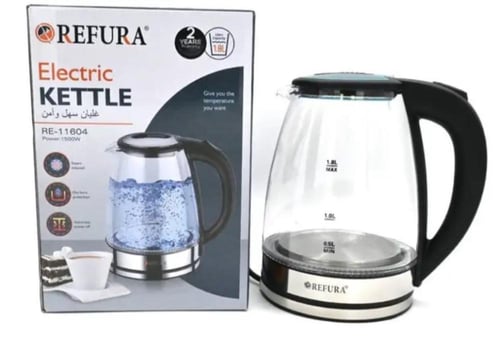 غلاية مياه كهربائية ريفيرا سعة 1.8 لتر 1500 واط زج...