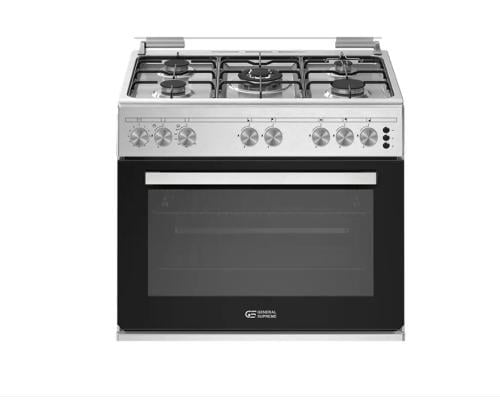 جنرال سوبريم , فرن غاز , 80*55 سم, 5 شعلات, امان ك...