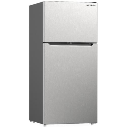 ثلاجه بابين بفريزر علوي اورورا تبريد بخار 18.1 قدم...