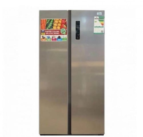 ثلاجة كراوني دولابي ستيل 19.6 قدم 562 لتر موديل CM...