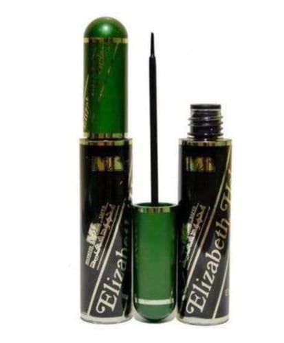 قلم تحديد عيون سائل أسود من إليزابيث هيلين، 10 مل