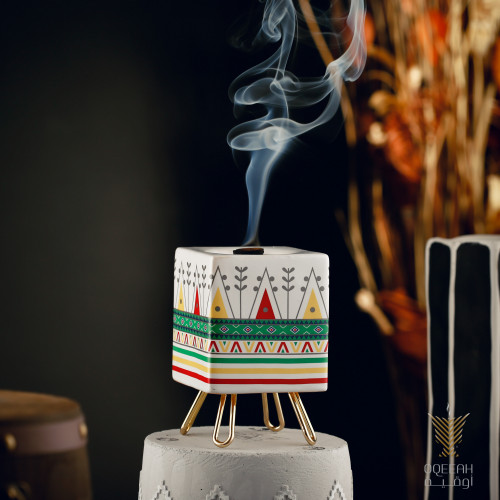 Incense burner - Asiri engraving