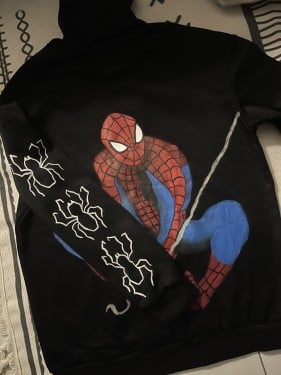 spider-man hoodi