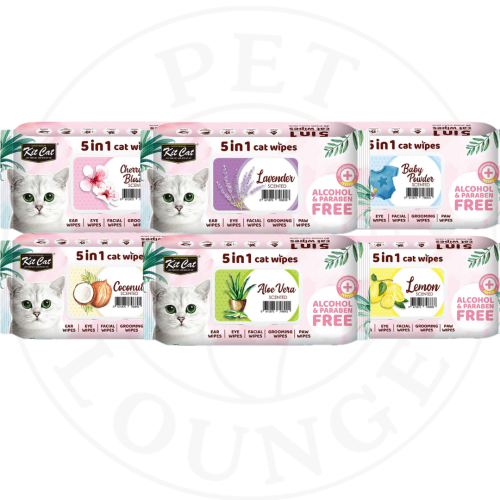 مناديل معطرة متعدد الاستخدام - 80 حبة Kit Cat