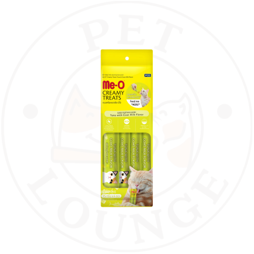 مكافات رطبه كريمي للقطط بالتونة والحليب - 4x15g Me...