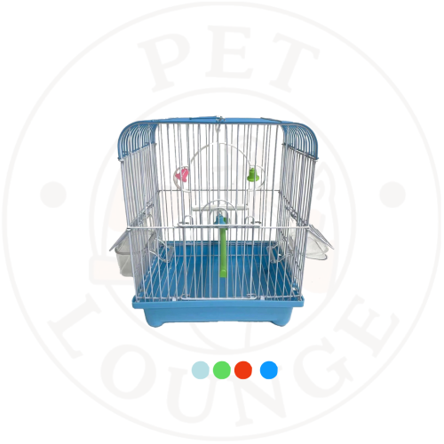 قفص طيور صغير 2 ماكلية + لعبة وعصا
