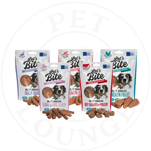 مكافات وجبة خفيفة للكلاب - Brit Lets Bite 80g