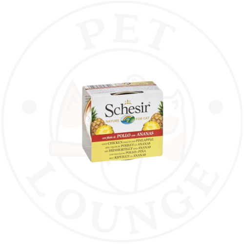 طعام رطب معلب للقطط دجاج مع اناناس - 75g Schesir