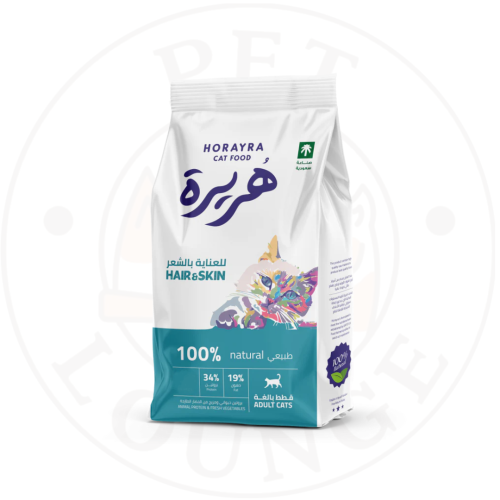 هريرة - طعام جاف للقطط للعناية بالفرو والجلد