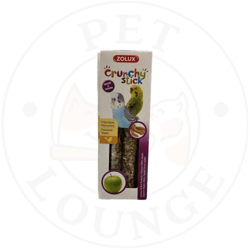 مكافاة اصابع بالدخن والتفاح لطيور البدجي - 85g Zol...