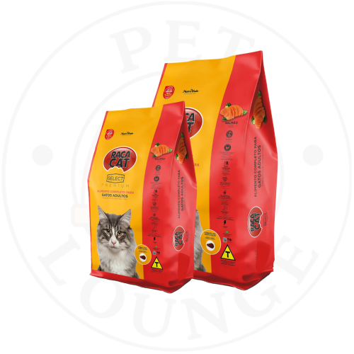 طعام جاف للقطط البالغة بالسلمون - Raca Cat Select