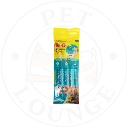 مكافات رطبه كريمي للقطط بسمك البونيتو - 4x15g Me-O