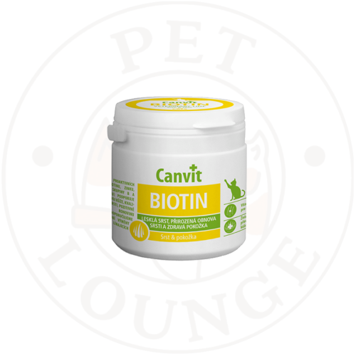 داعم للجلد والفرو للقطط - 100g Canvit Biotin