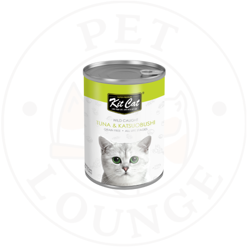 طعام رطب معلب للقطط بالتونة وسمك البونيتو- Kit Cat...