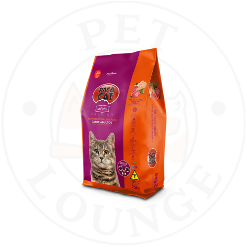طعام جاف للقطط البالغة بلحم بقري والدجاج - 25kg Ra...