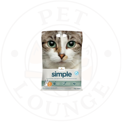 رمل قطط بدون رائحة - 14kg Intersand Simple