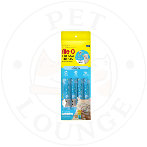 مكافات رطبه كريمي للقطط بالدجاج والكبد - 4x15g Me-...