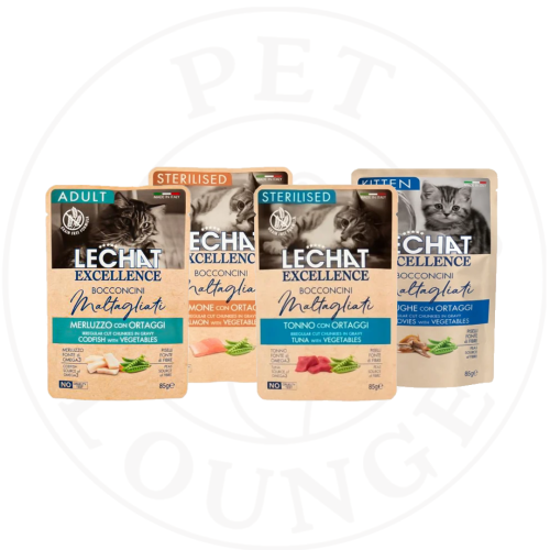طعام رطب ظرف للقطط - 85g Lechat