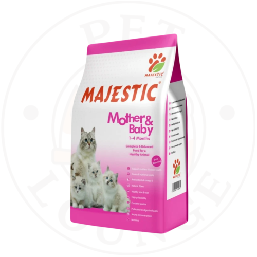 طعام جاف للام المرضع والقطط الصغيرة - Majestic M&B