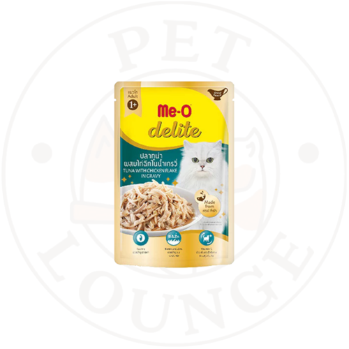 طعام رطب ظرف للقطط تونة ودجاج بالمرق - 70g Me-O