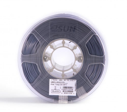 eSUN ABS+ (Grey) 3D Filament 1.75Ø, 1kg