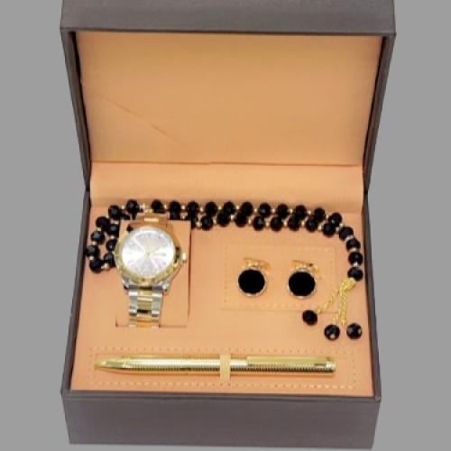 طقم ساعة - قلم - كبك - سبحة لدى متجر المحترفون