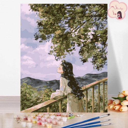 لوحة تلوين بالأرقام بتصميم 'تنّفس'