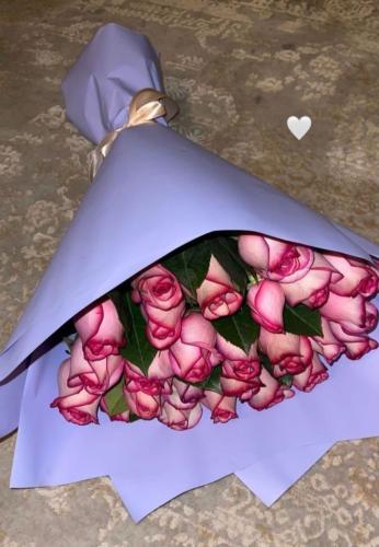 باقة ورد زهري 20 ورده