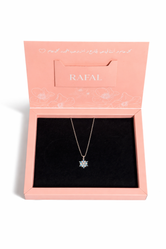 سلسال لامع مع بوكس بينك RAFAL