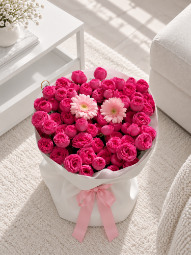 بوكيه Pink Flower