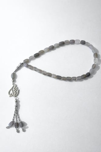 بوكس هدية رجالي فخم | سبحة عقيق + قلم فخم محفور با...