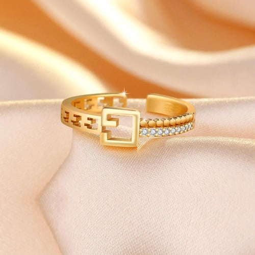 خاتم أنيق بتصميم حرف G