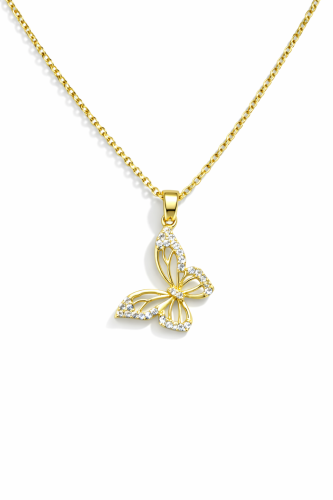 سلسال فراشه مع زركون