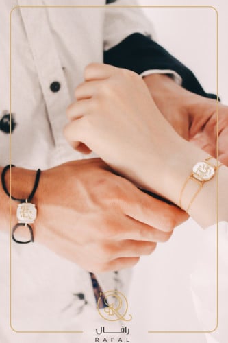 اسواره فضة نسائي ورجالي بالاسم - رافال