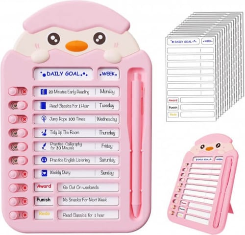 لوحة تخطيط المهام اليومية للتنظيم