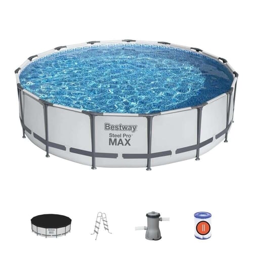 مسبح دائري بقطر ٥.٤ متر وعمق ١٢٢ سم