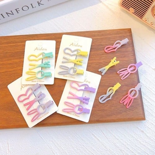 شباصات شعر جميلة ٣ قطع لون عشوائي