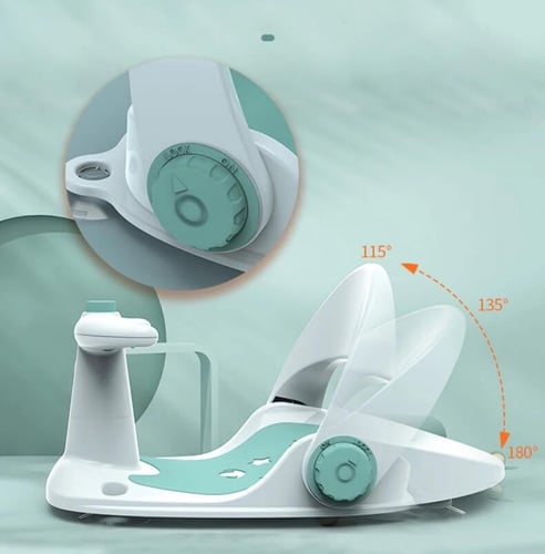 كرسي بانيو استحمام بمقود لاصق قابل للطي