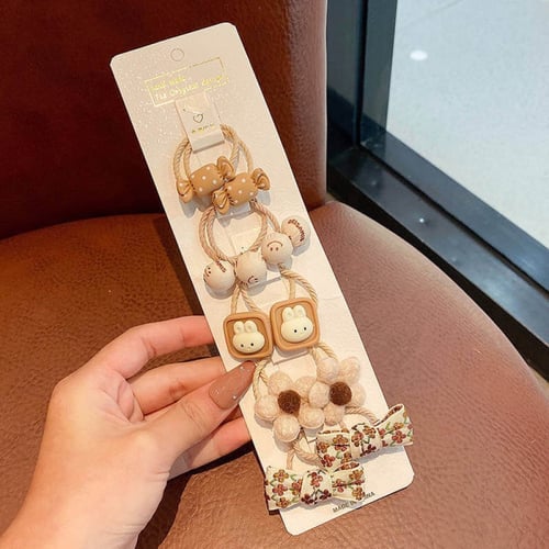 5 ربطات شعر انيقة شكل عشوائي