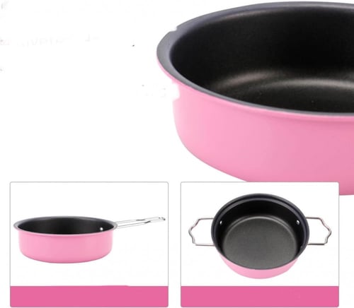 مجموعة قدور المطبخ تفاعلية مع ادواتها ٩ قطع