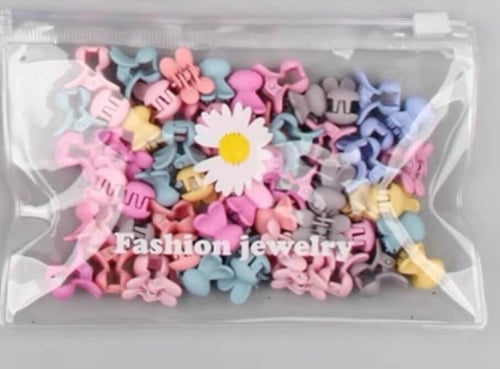 مجموعة شباصات للشعر بحجم صغير