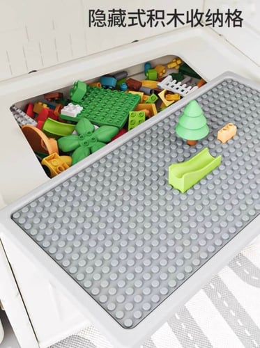 جديد مطبخ ومنظم٢ في ١ تخزين العاب للاطفال