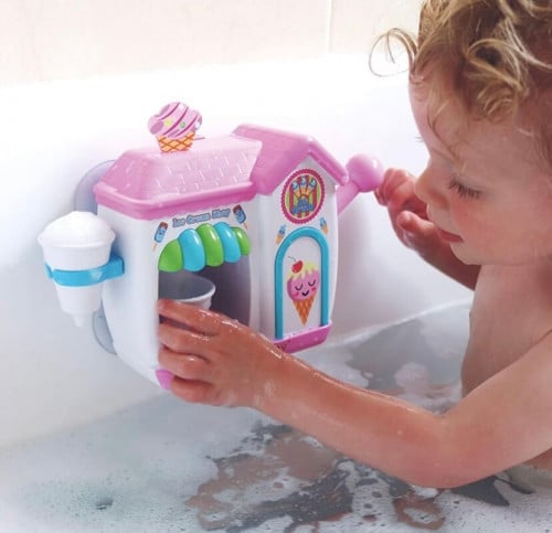 لعبة صناعة ايسكريم برغوة الصابون للغسيل واللعب الم...